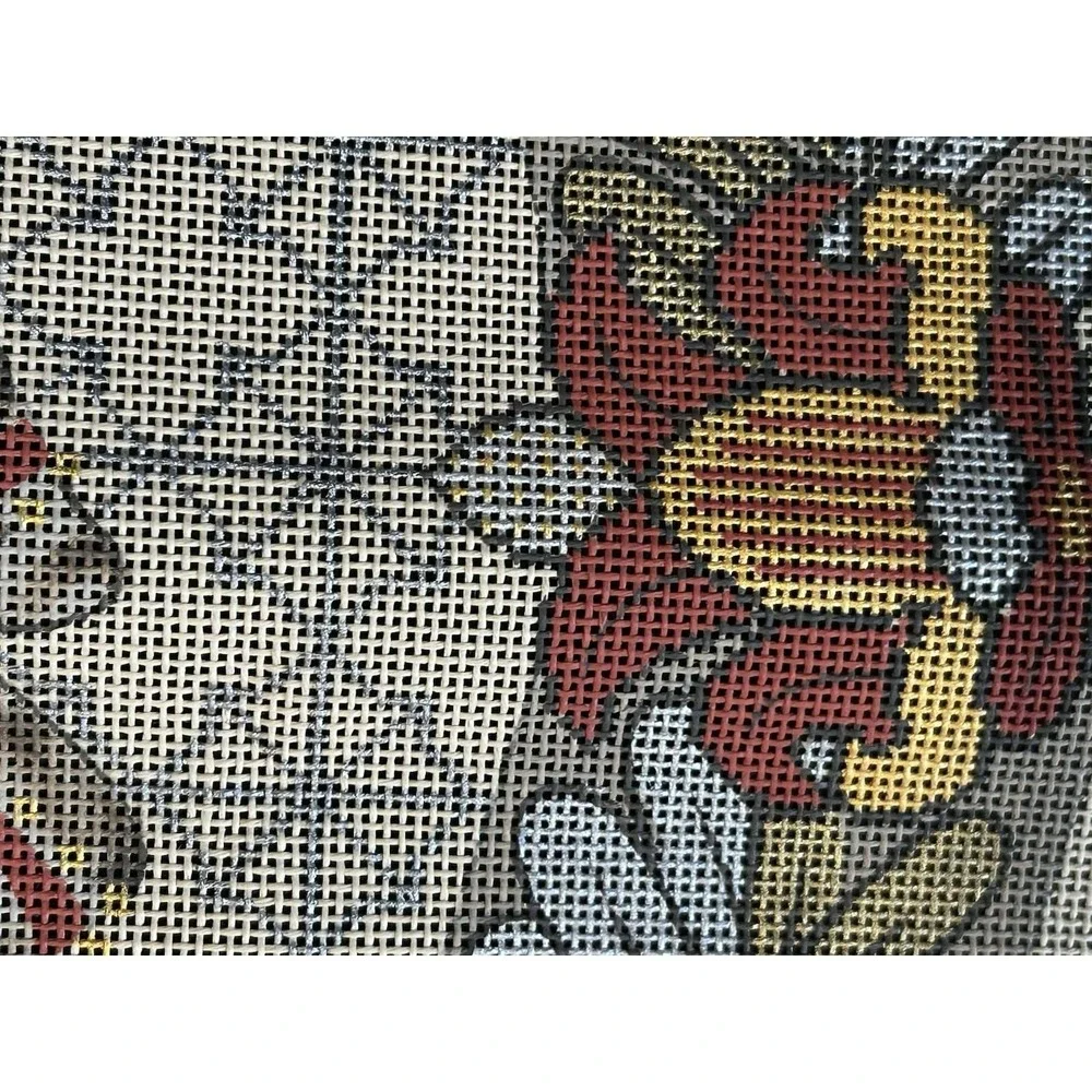 Needlepoint HandPainted SANDRA GILMORE Exotic Elephant 17